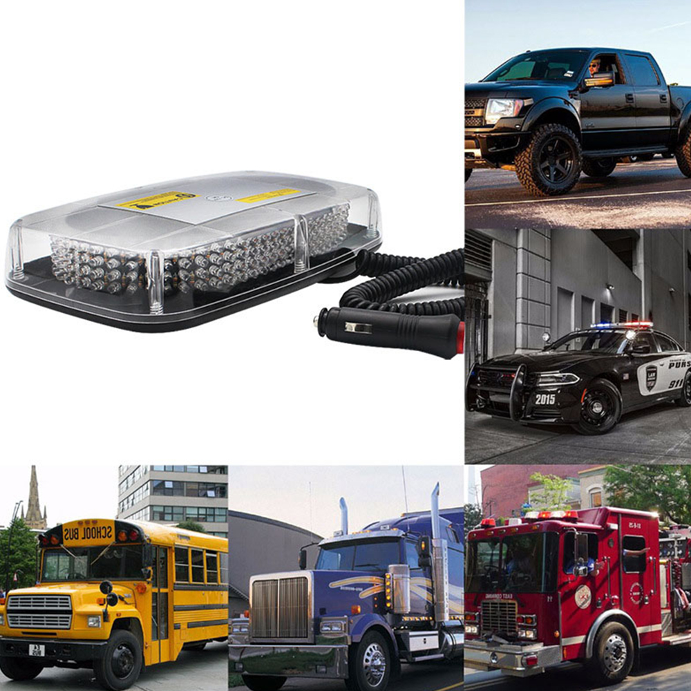 DC12-24V 240LED 24W Car Highlight Strobe Magnetic Sucker Base Emergency Light Wrecker Roof Flashing Warning Light DC12-24V 240LED 24W Car Highlight Strobe Magnetic Sucker Base Emergency Light Wrecker Roof Flashing Warning Light
